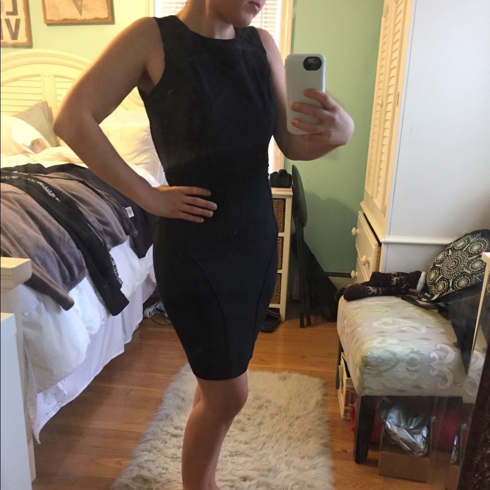 Black fitted Candies dress